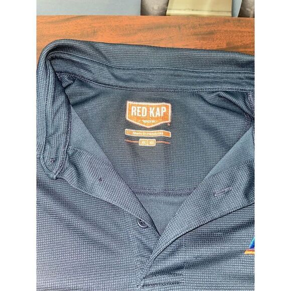 AC Delco Dark Navy Men’s XL Short Sleeve Collared Button Shirt - Picture 4 of 8